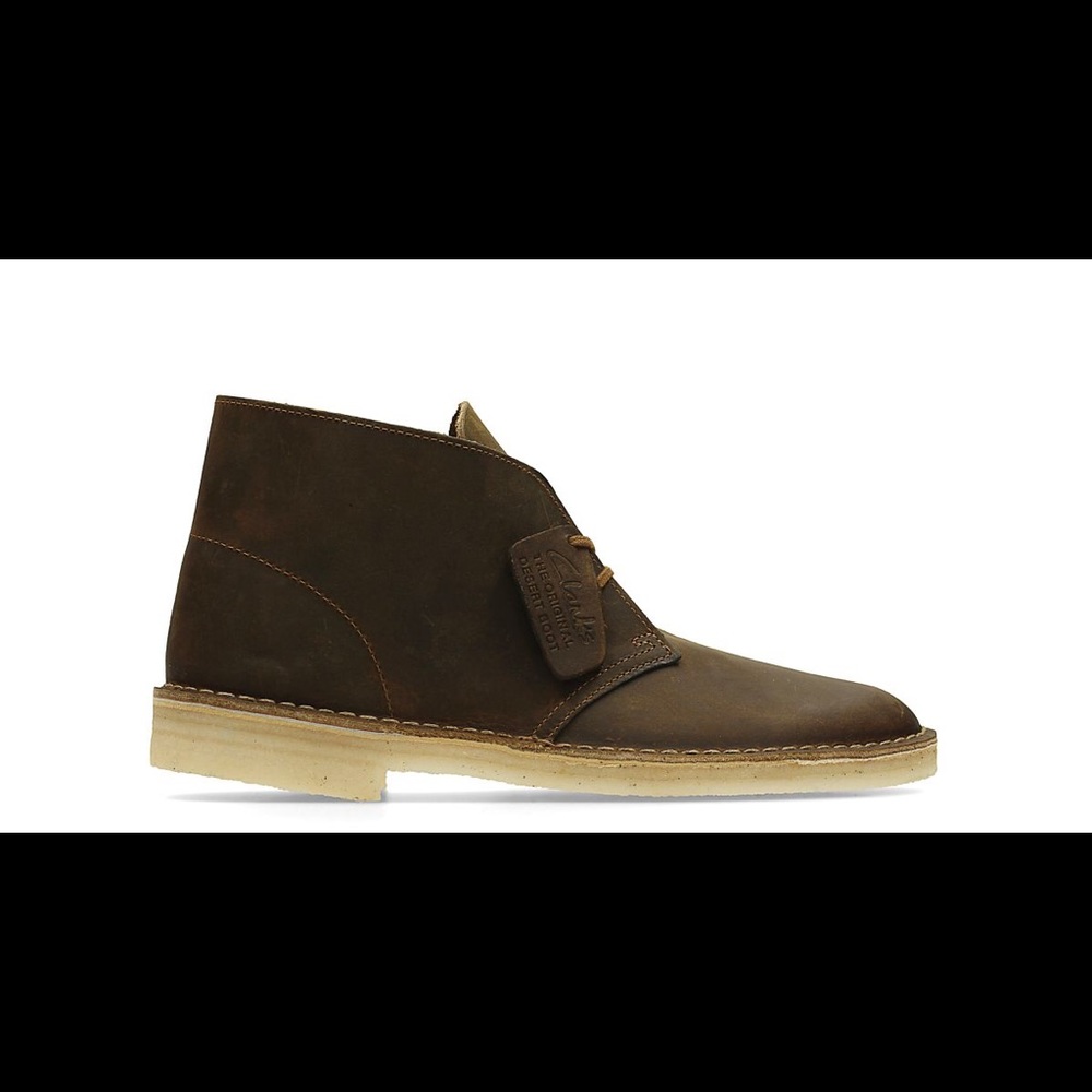 Brown Clarks Desert Boots